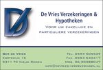 D De Vries Verzekeringen & Hypotheken 